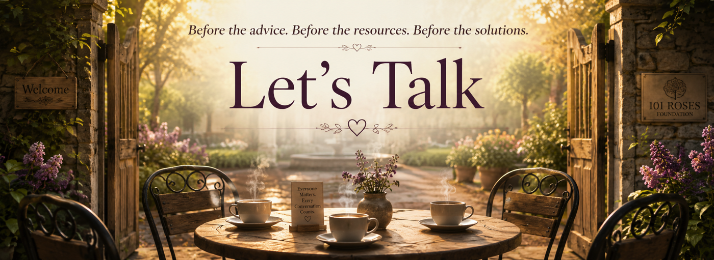Let's Talk: An inviting café table with steaming coffee cups, ready for conversation