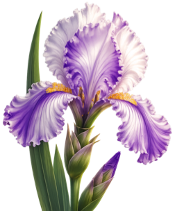 White Iris Parkette Icon